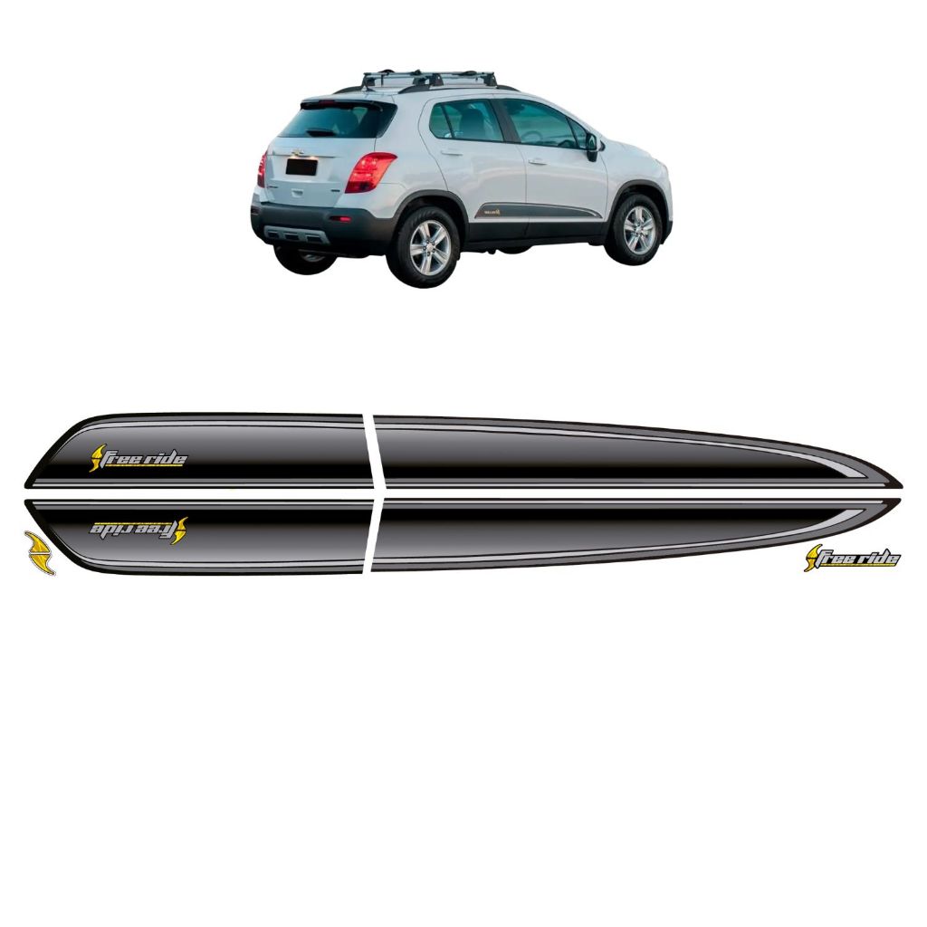 Emblema faixa lateral – Tracker Freeride 2014 