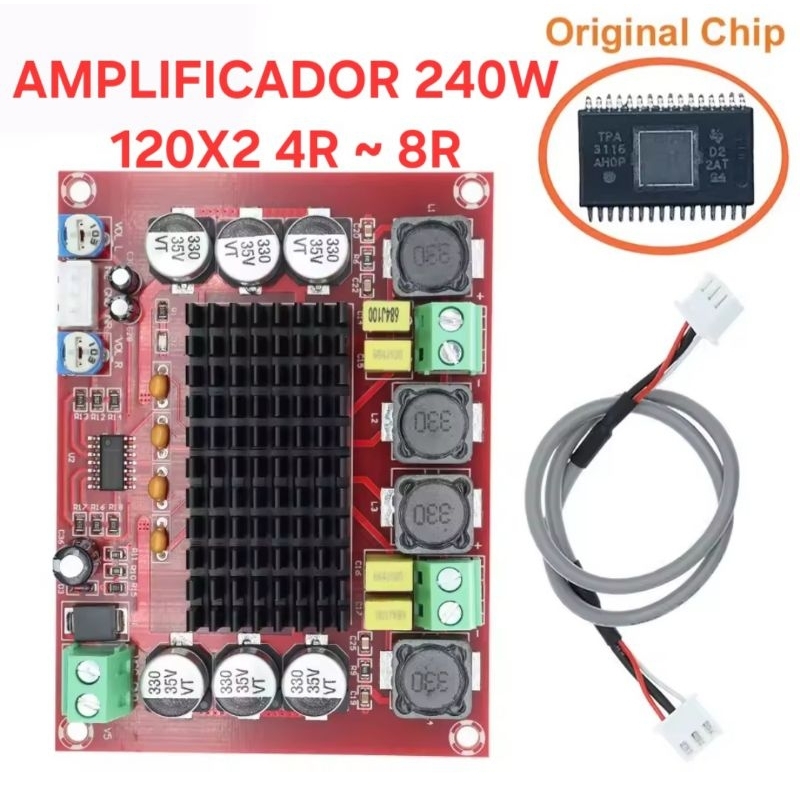 Amplificador tpa3116 em Oferta na Shopee