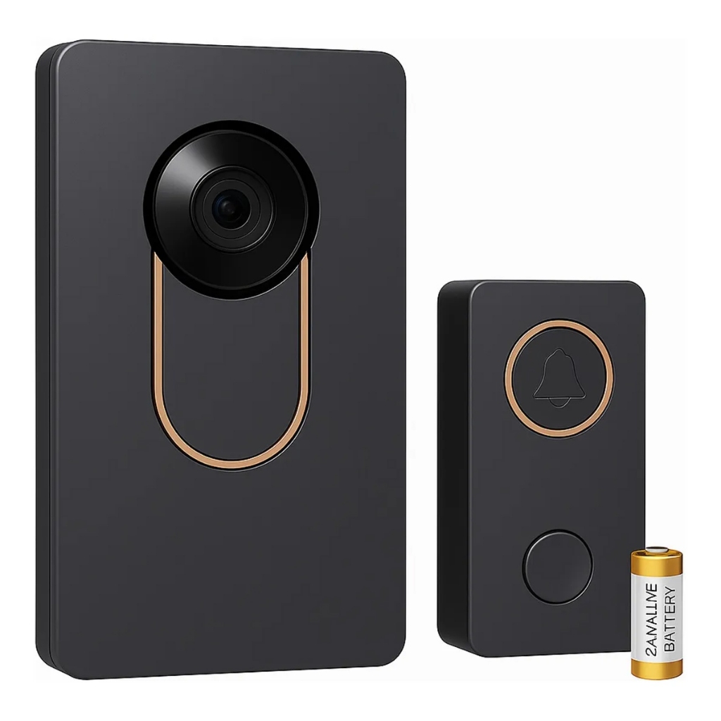 Campainha Sem Fio Residencial com 38 Toques Longo Alcance ate 200 Metros Bivolt A Prova d'á