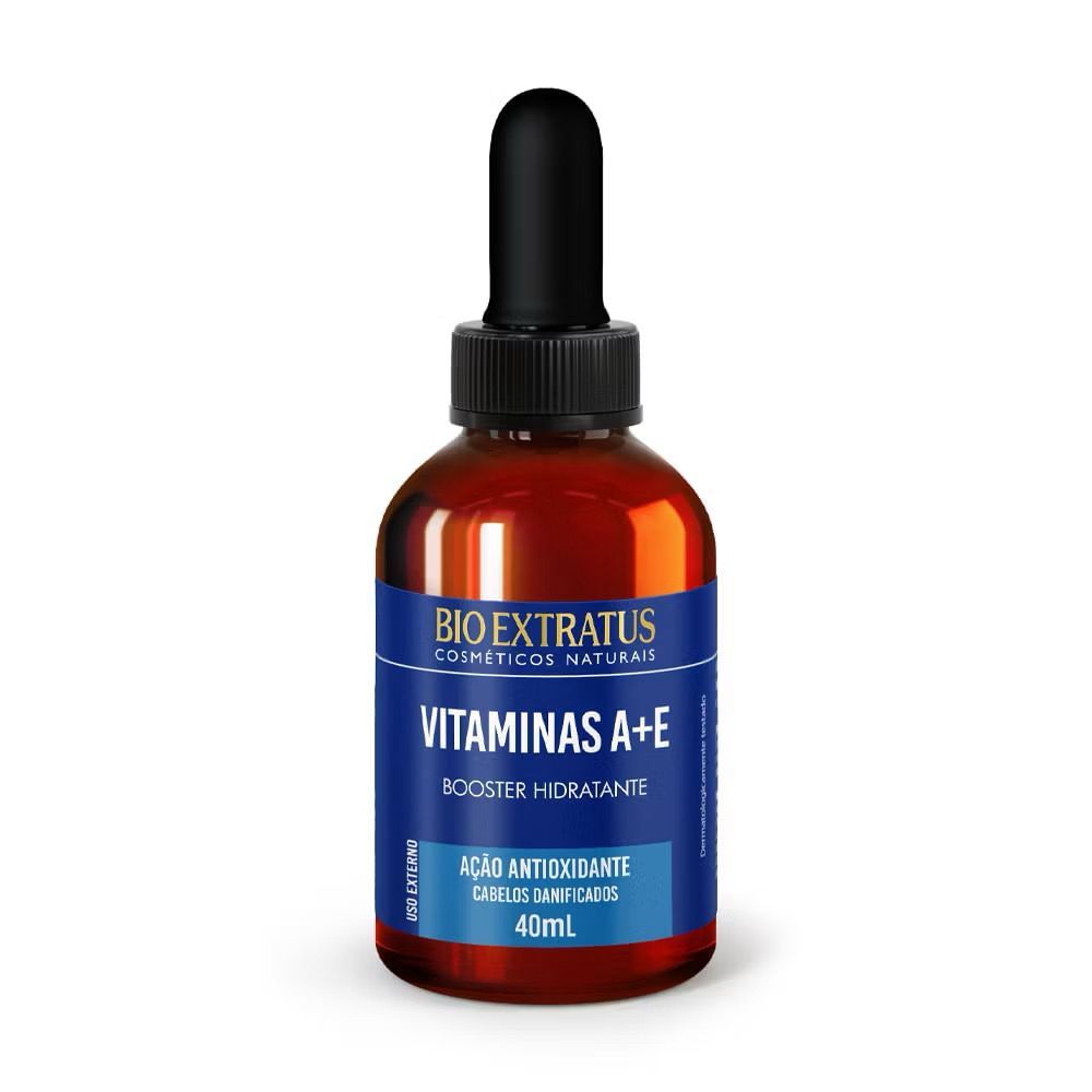 Booster vitaminas A+E Contra Radicais Livres Bio Extratus - 40mL em Oferta na Shopee