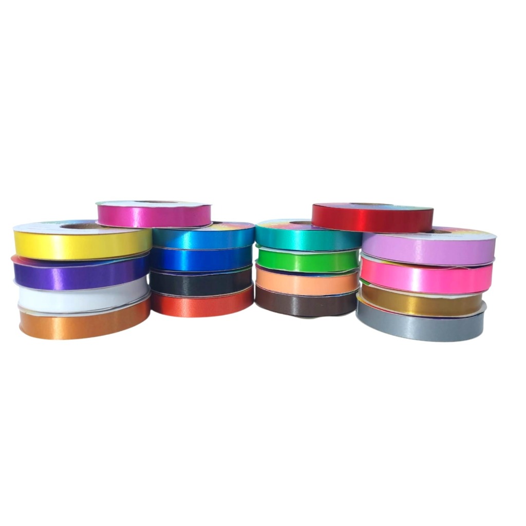 Fita Plástica 15mm X 50m Para Laço Lisa em Oferta na Shopee