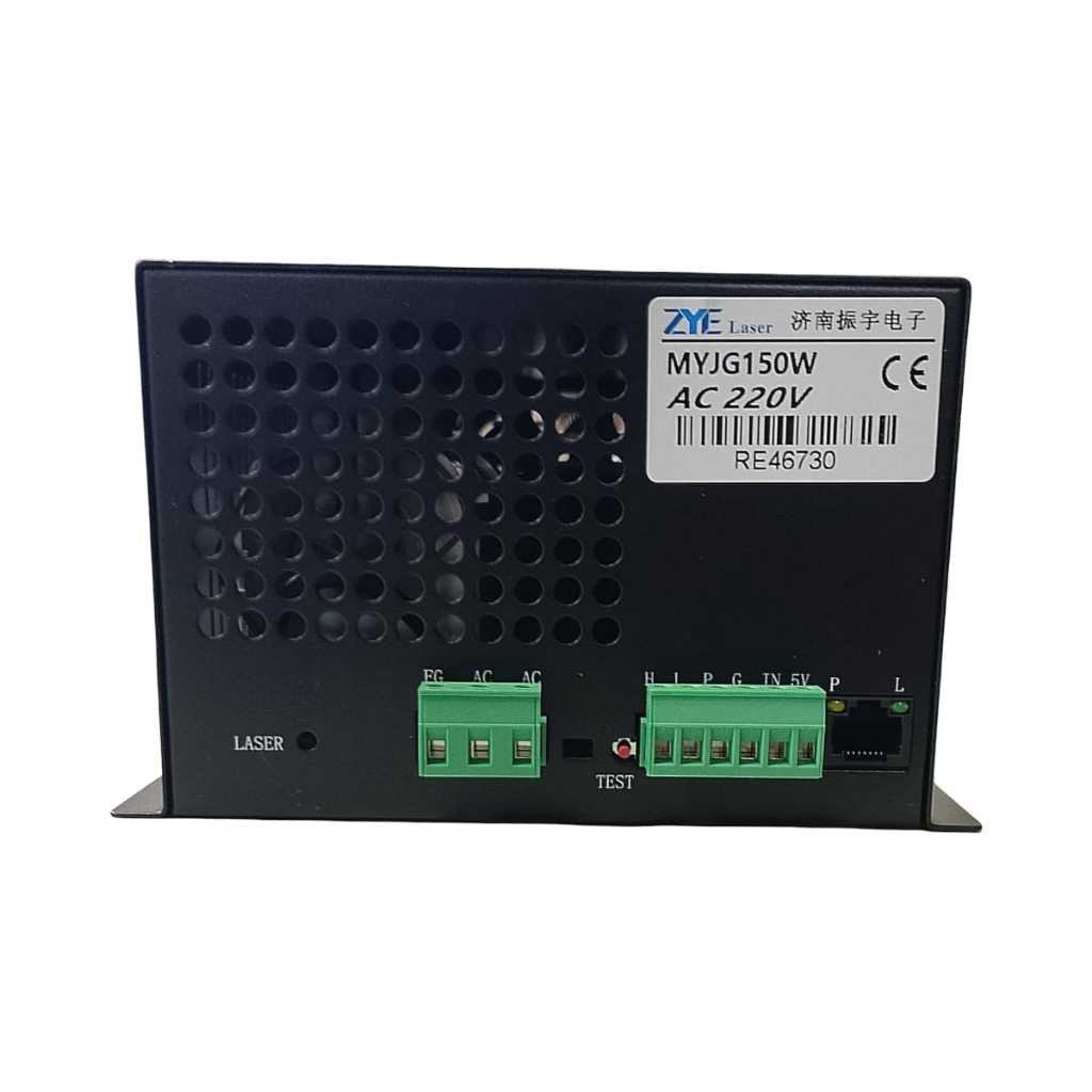 Fonte laser 130w e 150w para maquinas de corte e gravação a laser co2