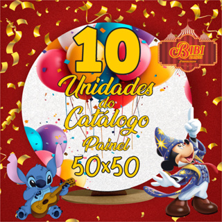 Kit 10 Capa Mini Painelzinho 50x50 Decorativo Escolha Seu Tema Infantil Festa Lançamento Mêsversario em Oferta na Shopee