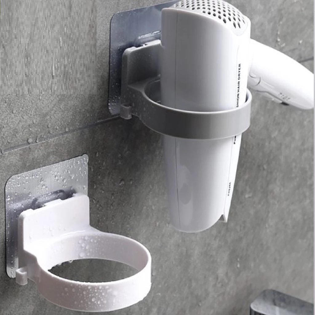 Kit 2 Suporte para Secador de Cabelo Fixador Com Adesivo Banheiro em Oferta na Shopee