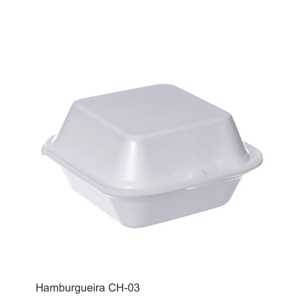 HAMBURGUEIRA COPOPLAST CH 03 C/200 UNIDADES em Oferta na Shopee