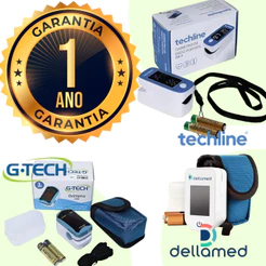 Oxímetro Dedo G tech Digital Original Profissional Medidor Saturação Oxigênio Multimarcas