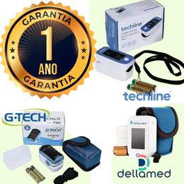Oxímetro Dedo Digital Original Profissional Medidor Saturação Oxigênio NF Garantia 1 Ano Multimarcas