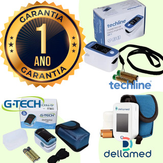 Oxímetro Dedo G tech Digital Original Profissional Medidor Saturação Oxigênio Multimarcas
