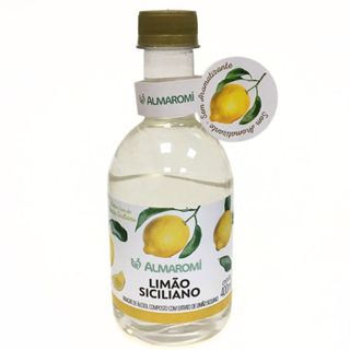 Vinagre com Composto de Limão Siciliano 400ml Almaromi em Oferta na Shopee