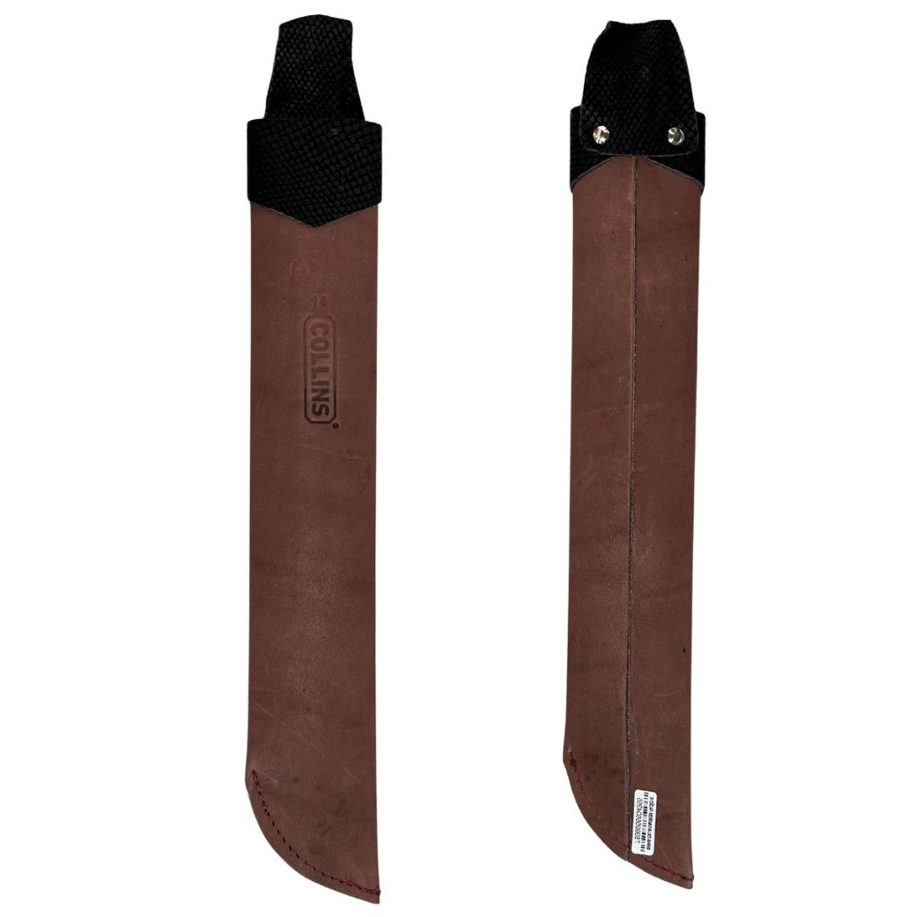 Bainha Para Facão De Mato Collins Tamanhos Variados Cor Marrom Escuro Excelente Qualidade Resistente