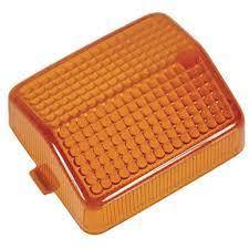 Lente Pisca NX/200/XLX350/CBX Amarela RIFFEL