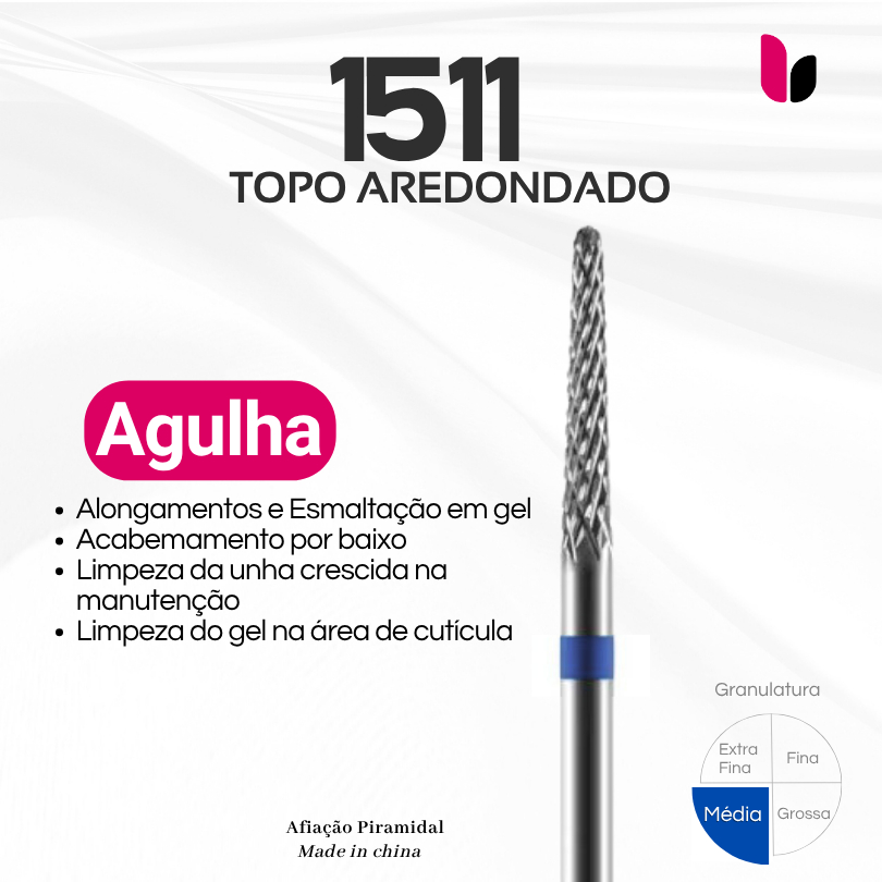 1511 - Broca de Tungstênio - Agulha - Acabamentos em Oferta na Shopee