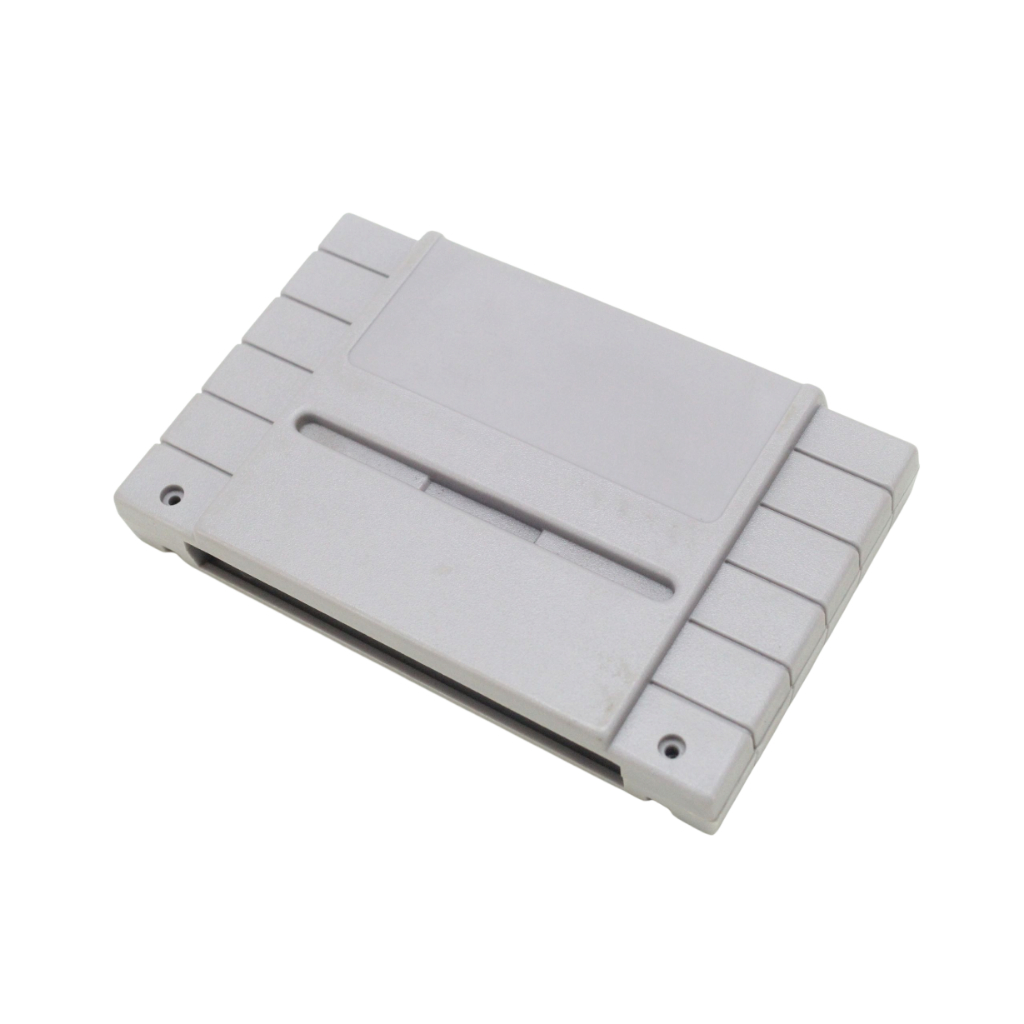 Carcaça Para Cartucho Super Nintendo Snes Vazia Sem Jogo Alto Relevo