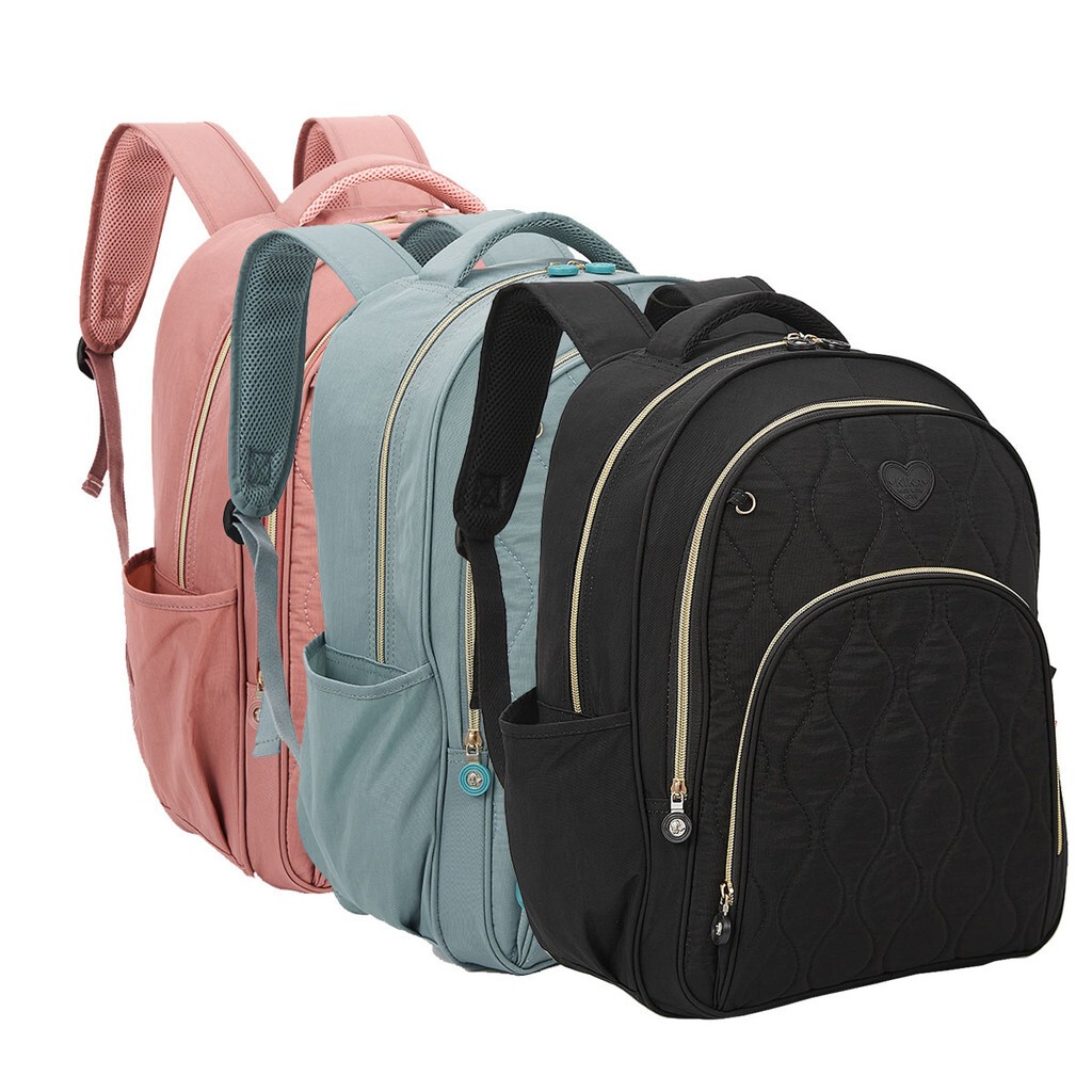 Mochila Escolar Kika Soft Feminina – Grande e Confortável