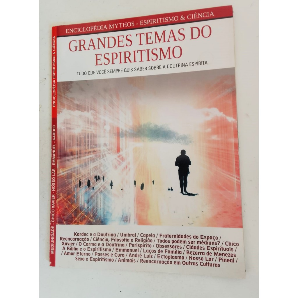 Revista Grandes Temas Do Espiritismo - Enciclopédia Mythos