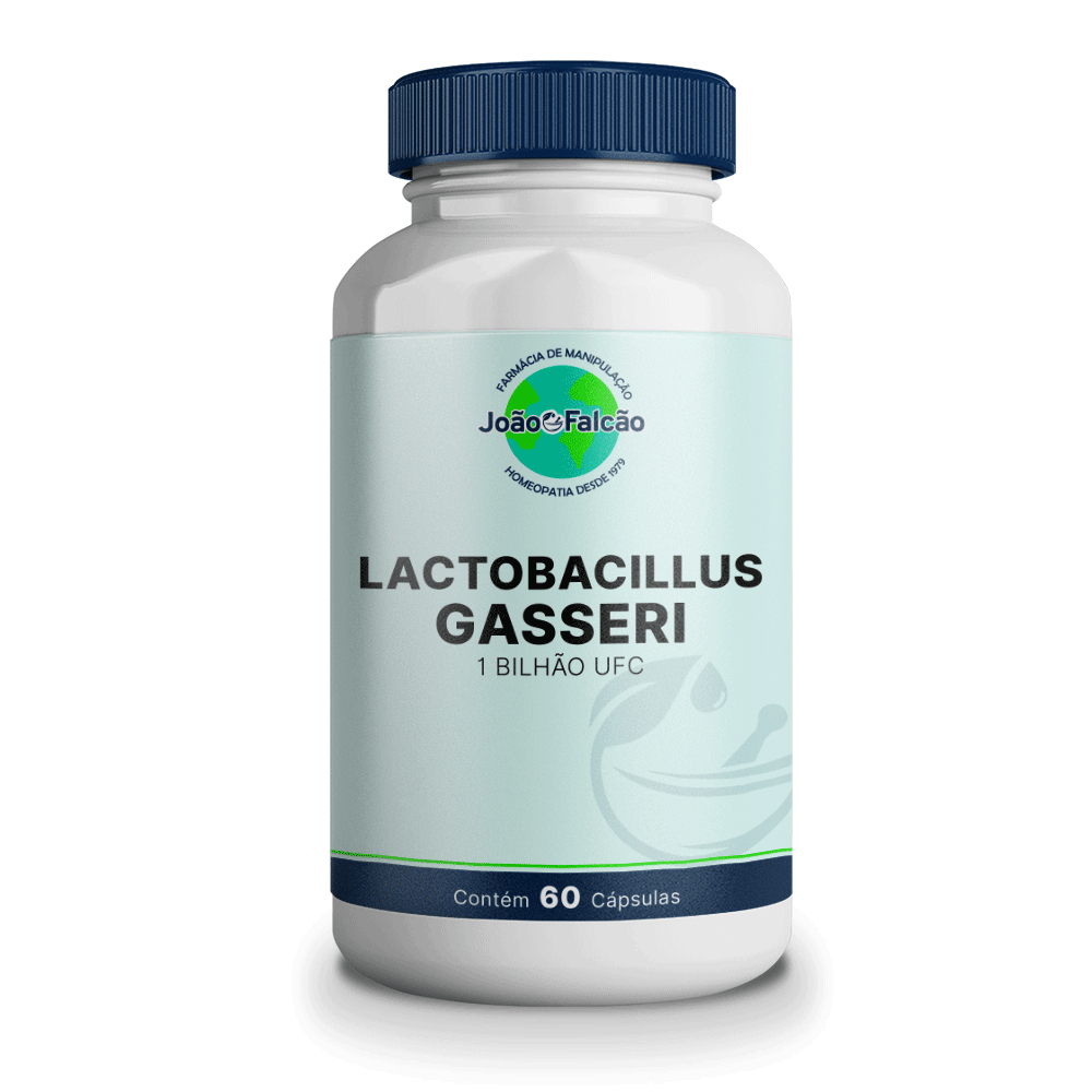 Lactobacillus Gasseri 1Bilhão UFC - 60 Cápsulas Gastrorresistente