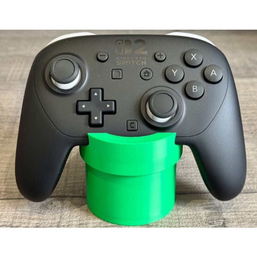 Suporte para Controle Nintendo Switch 2 Pro – Cano Verde Super Mario