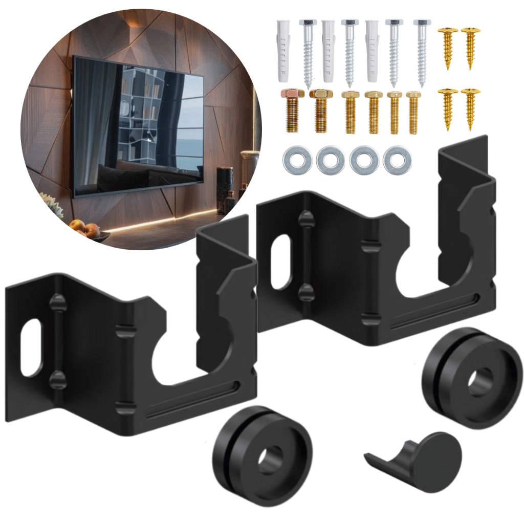 Suporte Universal Fixo Reforçado Painel Smart TV LED LCD OLED até 100 Polegadas