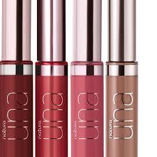 PROMOÇÃO Batom Intransferível Una Matte 12 Horas Hidratante Rosé Nude Intenso Vermelho Marrom Fúcsia em Oferta na Shopee