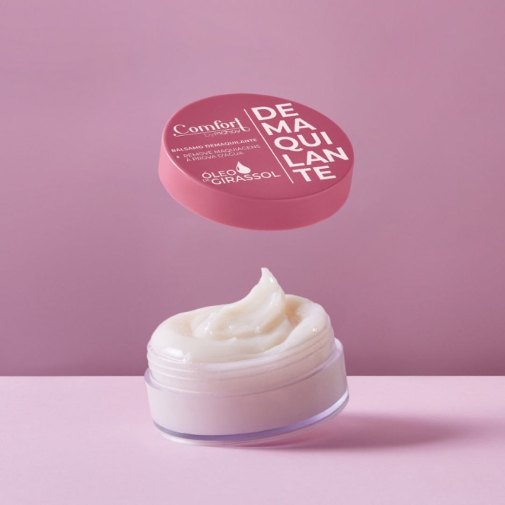 Bálsamo Demaquilante - Remove a Maquiagem - Hidrata - Óleo de Girassol - Textura Cremosa Mahav em Oferta na Shopee