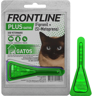Frontline Plus Gatos Antipulgas e Carrapatos – 1 Pipeta Tópica em Oferta na Shopee