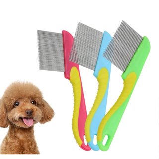 Pente Fino Anti Pulgas Tira Pulgas Carrapatos Remove Remelas Pelos Mortos Cachorro Gato Pet em Oferta na Shopee