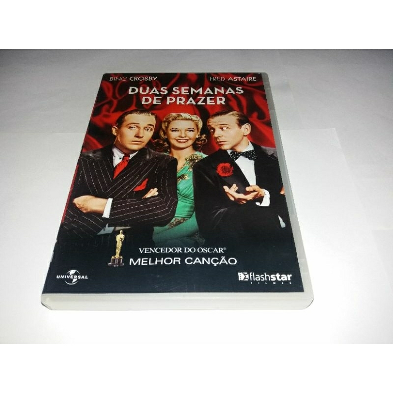 Dvd - Duas Semanas de Prazer - 1942 - Fred Astaire - Bing Crosby - Dublado