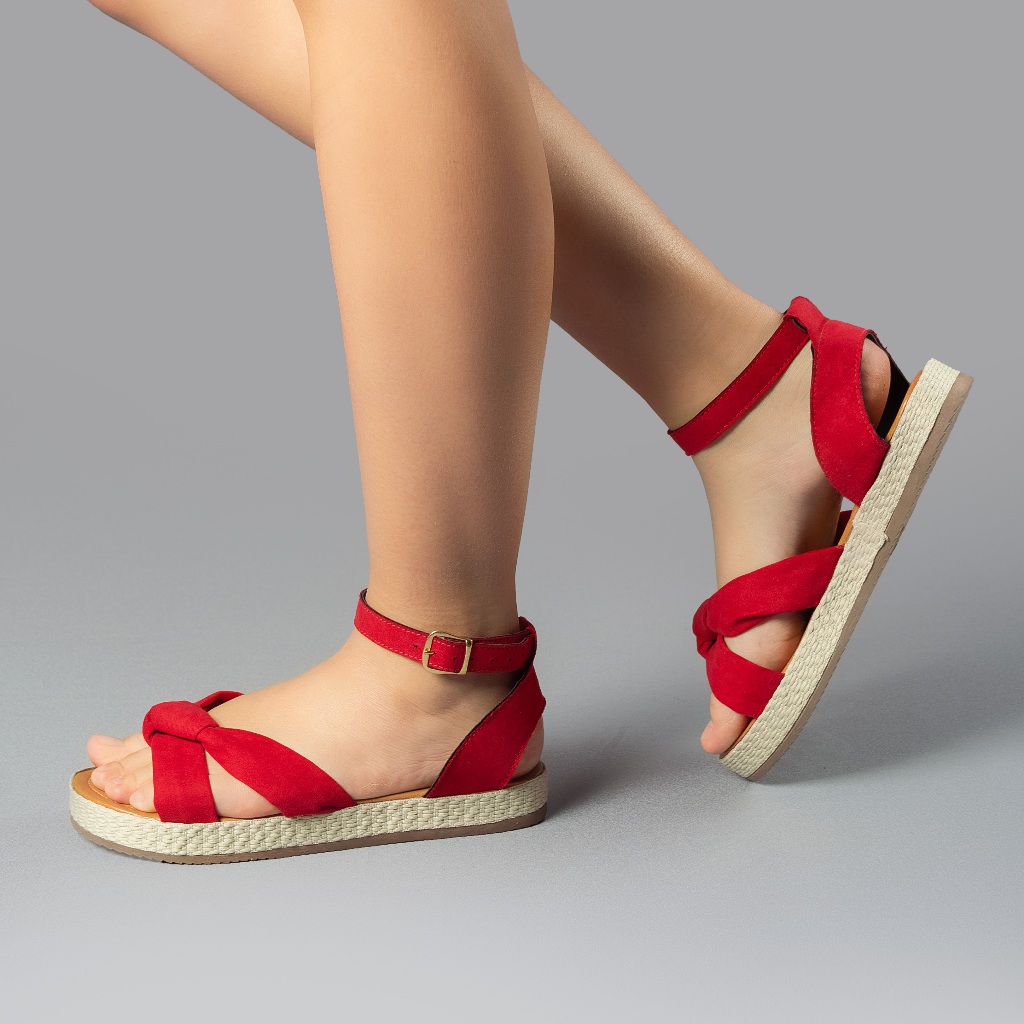 Sandália Feminina Flatform Rasteirinha Plataforma Antiderrapante Básico Confortável Moda