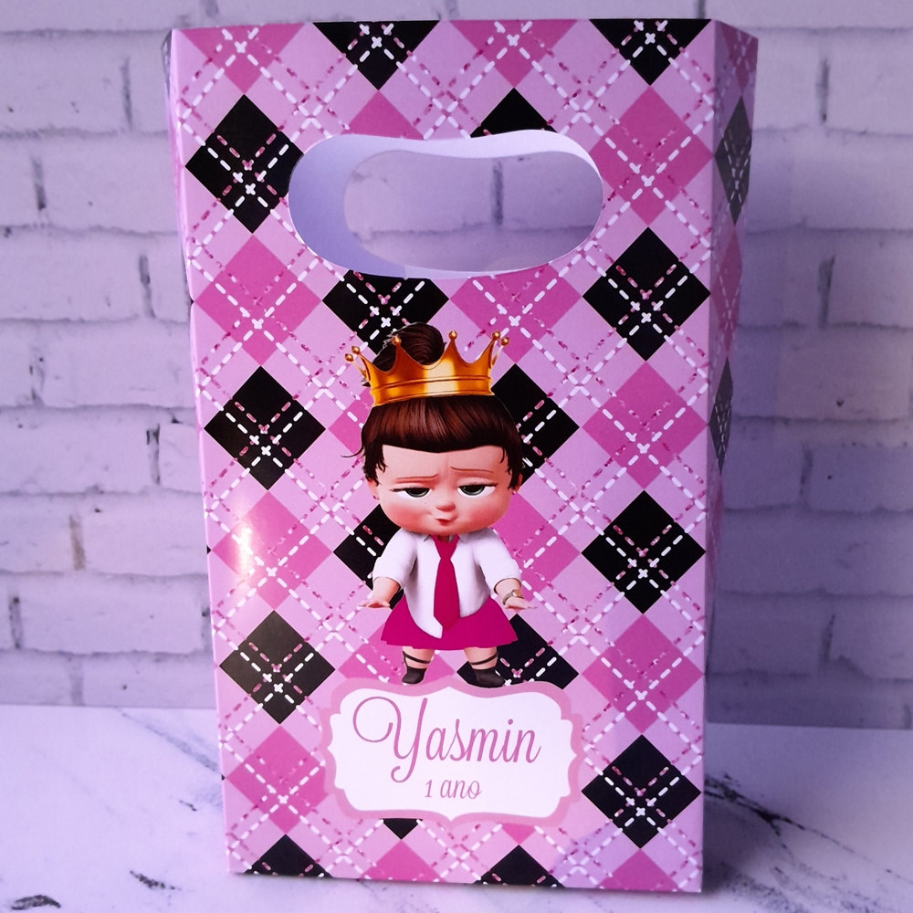 PEGUE E MONTE - MINI Sacolinha Personalizada Surpresa A Poderosa Chefinha 02 Lembrancinhas para Aniversário
