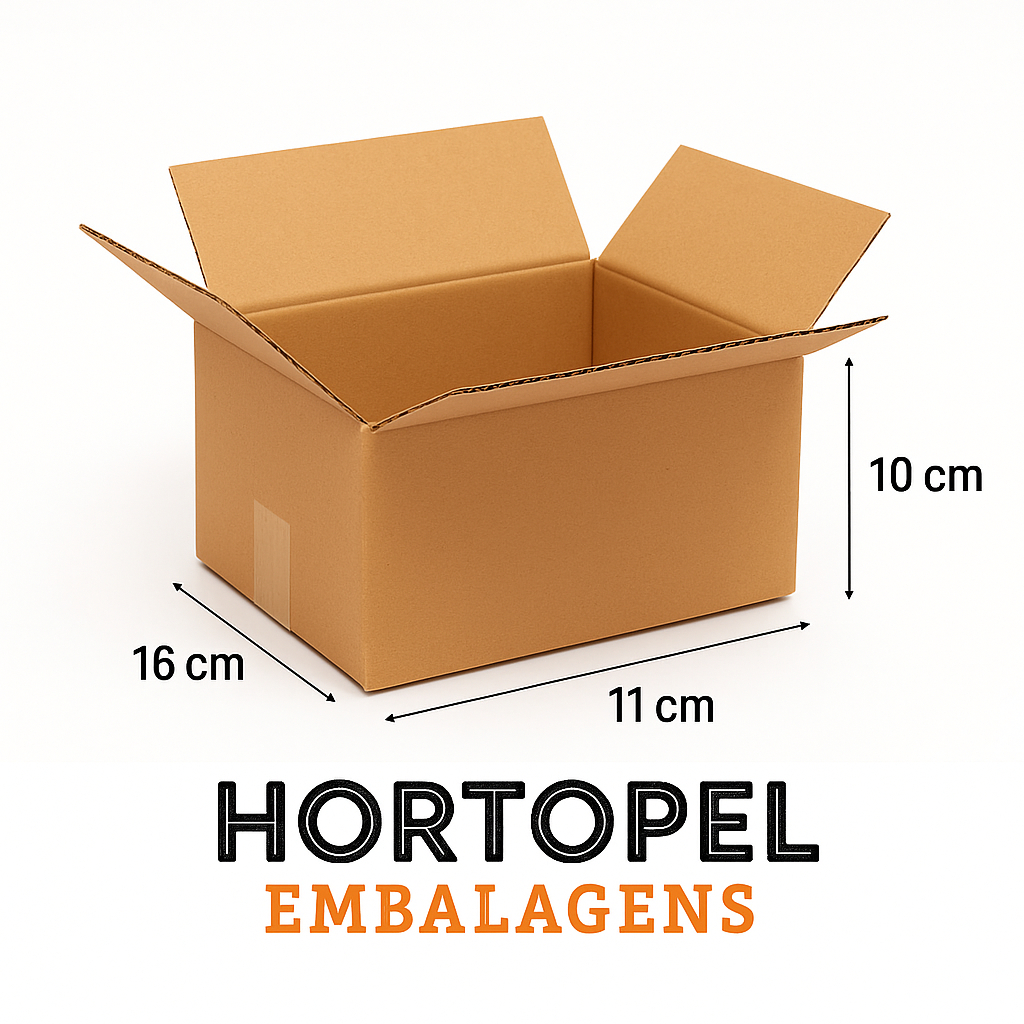 Caixa de Papelão Maleta 16x11x10 – 50 Unidades | Direto do Fabricante em Oferta na Shopee