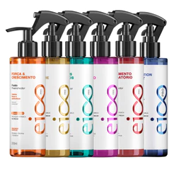Eico Pro Spray Fluído Leave-in Finalizador Protetor Térmico Filtro Solar Hidratante 0% Frizz 200ml