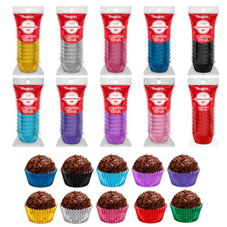 200 Forminhas N°5 Laminada para Doces Docinhos Regina Festas | ESCOLHA SUA COR - Inspire sua Festa em Oferta na Shopee