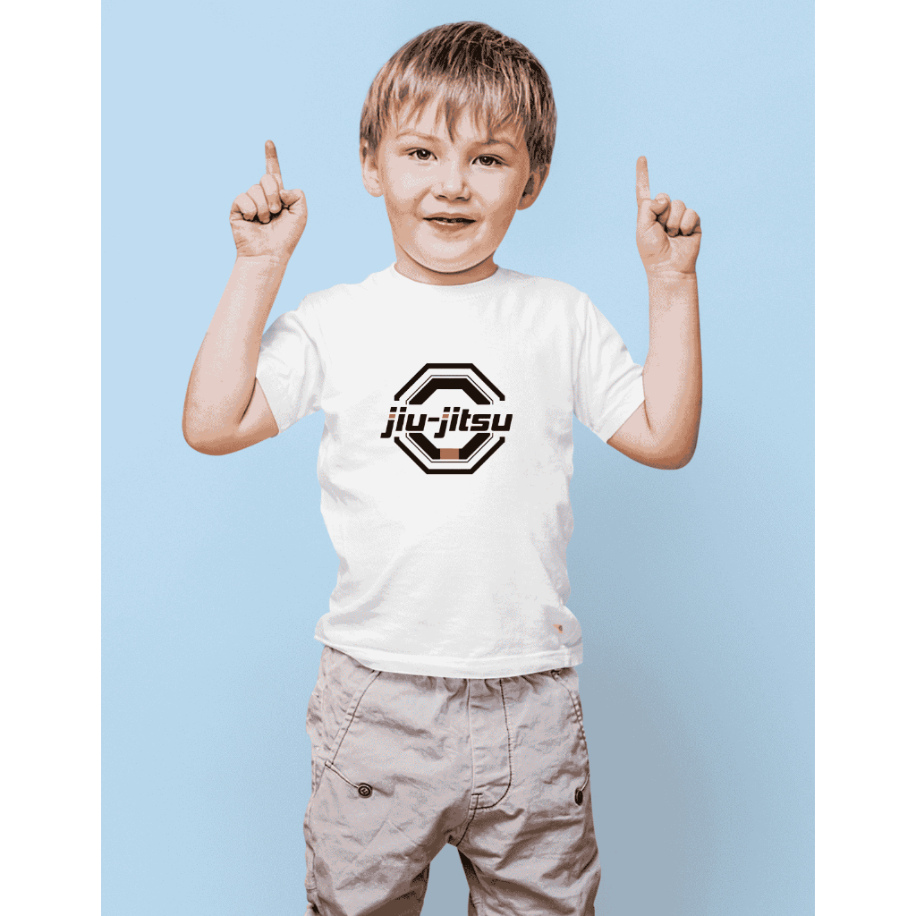CAMISETA INFANTIL JIU JITSU JITZU LUTA FAIXA PRETA TATAME FAIXA PRETA ROUPA CAMISA 2