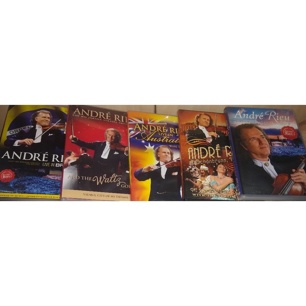 Dvd Super Kit 6 Em 1 André Rieu! Edição Limitada