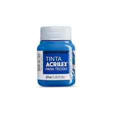 Tinta Para Tecido 37ml Fosca - 501 Azul Turqueza Acrilex