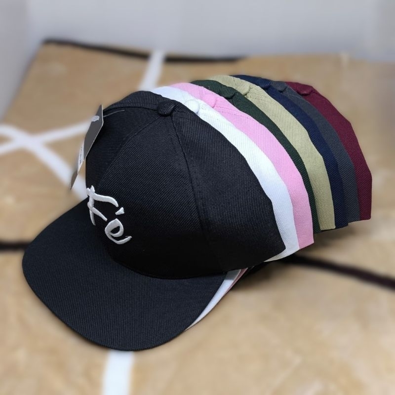 Boné Fé Aba Reta Snapback Fechamento Pinos de Plástico em Oferta na Shopee