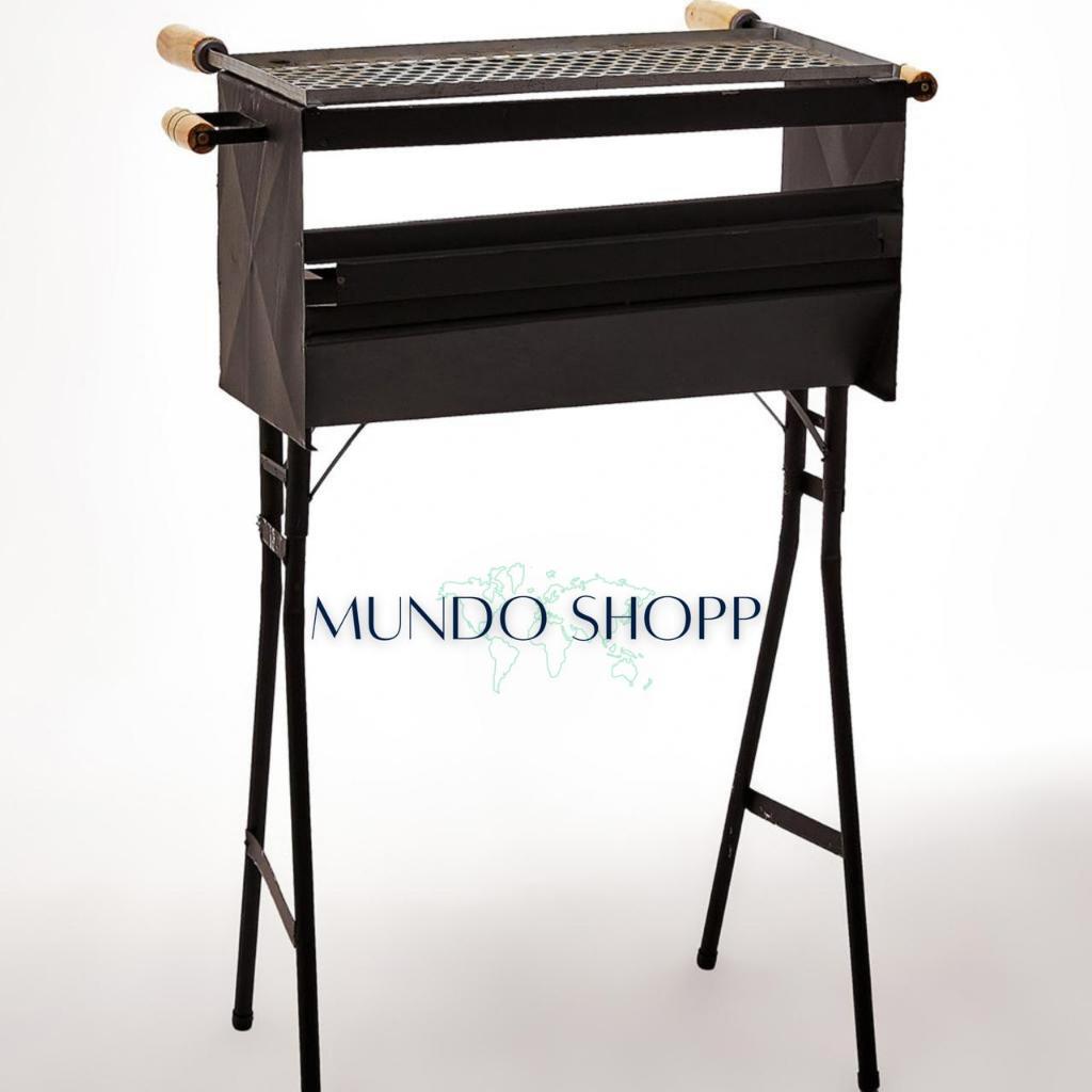 LIMPA ESTOQUE Churrasqueira Portátil e Desmontável com Grelha em Oferta na Shopee