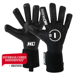 Luva de Goleiro Profissional Scorpius 2.0 + Brinde Corte Negativo Latex Alemão Grip Extremo Neoprene