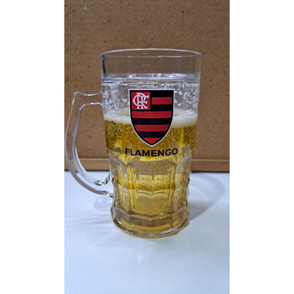 Caneca Gel Cerveja 400ml - Flamengo