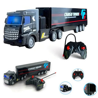 Caminhão De Controle Remoto Recarregável Truck Brinquedo Carreta Menino Presente em Oferta na Shopee