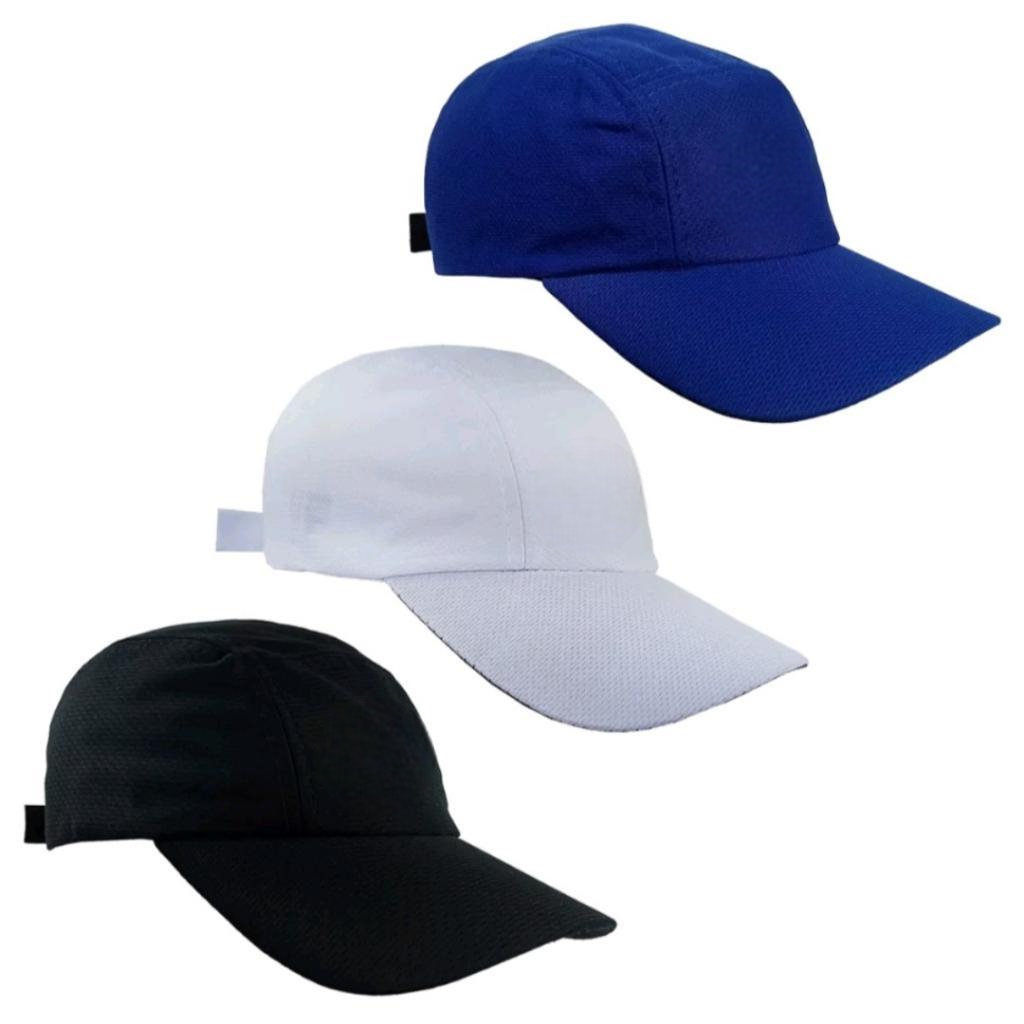 Kit 3 Bonés Esportivo Feminino, Masculino De Aba Curva, Esportivo, Fitness, Musculação em Oferta na Shopee