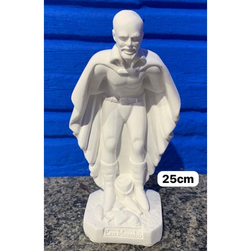 Imagem Exu Marabô 25cm em gesso cru