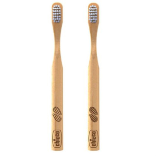 Escova de dentes em bambu CHICCO 3 anos + em Oferta na Shopee