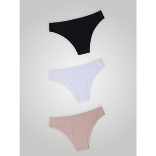 Kit com 3 Calcinhas Biquini Sem Costura Segunda Pele em Oferta na Shopee