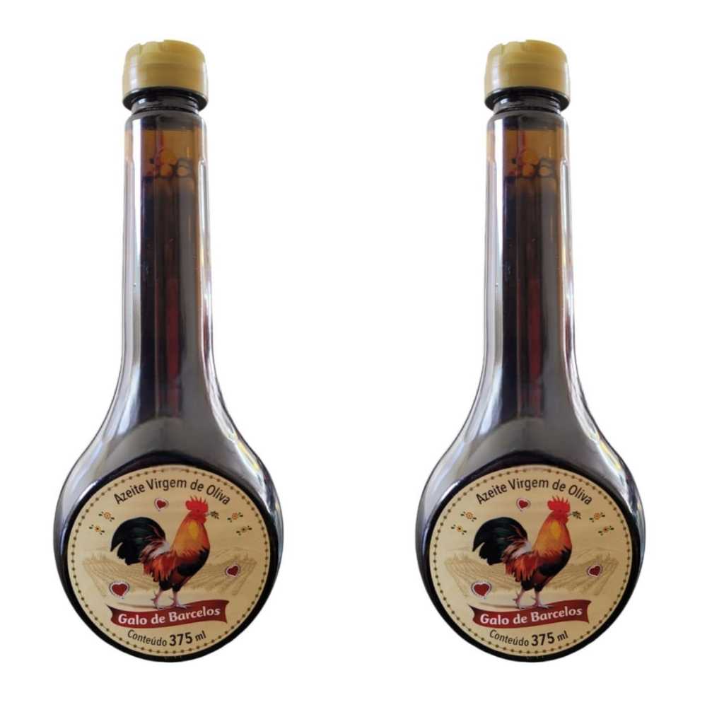 2 Azeite Extra Virgem Galo De Barcelos 375ml Dieta Detox Sabor