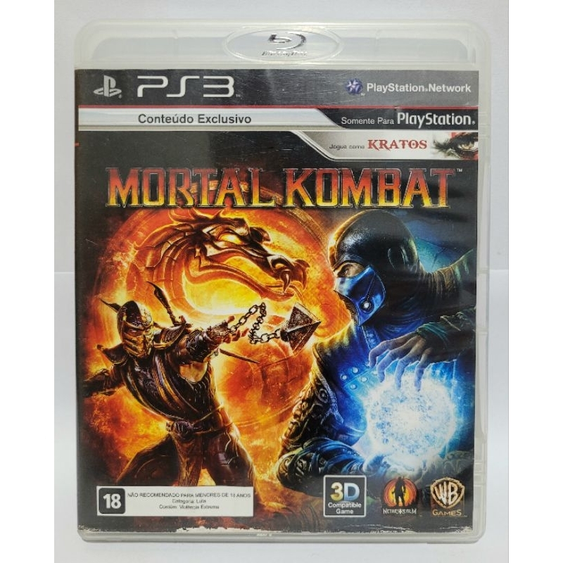 Mortal kombat Komplete Edition, jogo original para ps3