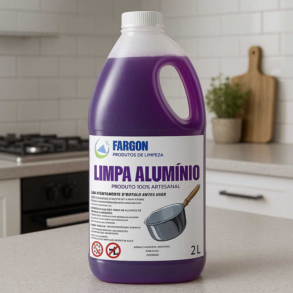 LIMPA ALUMÍNIO ROXINHO CONCENTRADO 2L em Oferta na Shopee