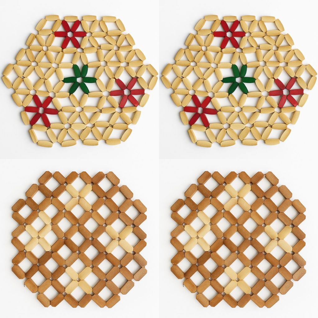 Descanso De Panela Bambu Porta Apoio Protetor De Mesa em Oferta na Shopee