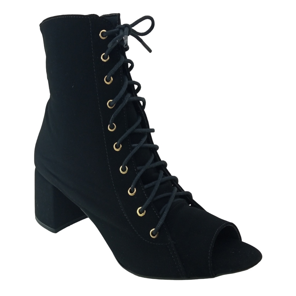 Bota Feminina Cano Curto Salto 5 Cm: Onde Comprar | BuscaProdutos