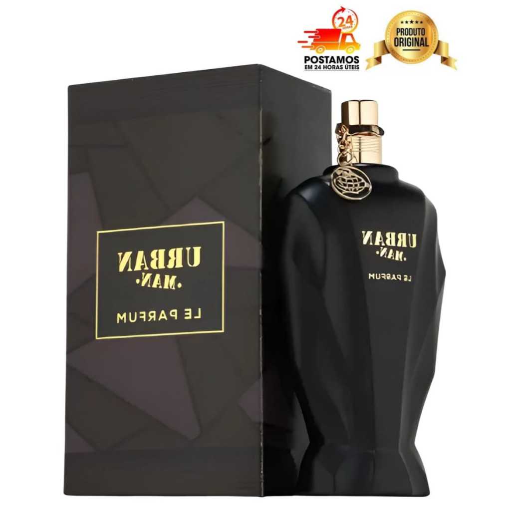 Perfume Árabe Unisex Urban Man Le Parfum Fragrance World Eau de Parfum